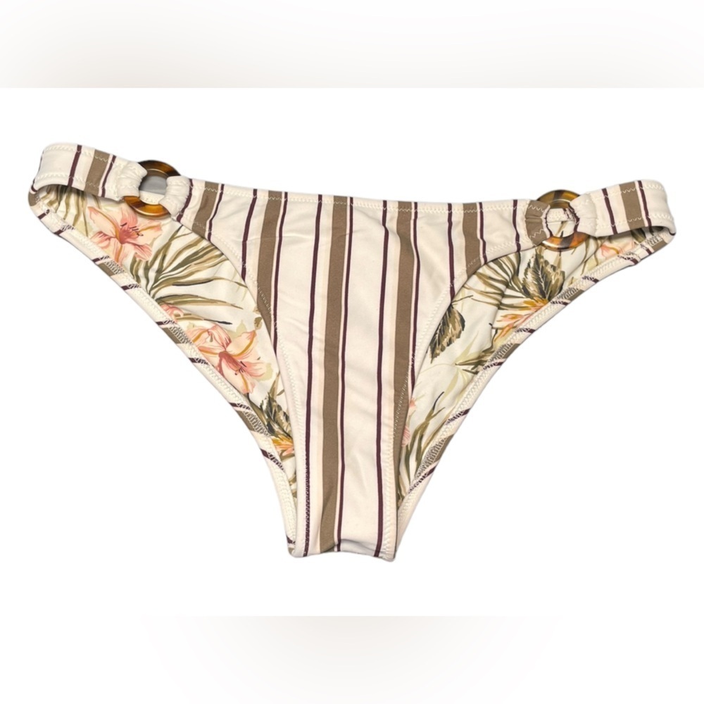 Abercrombie & Fitch Small Bikini Bottom Stripe Beach Vacation Resortwear Sexy AF